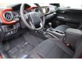 Black 2016 Toyota Tacoma TRD Off-Road Double Cab 4x4 Interior Color