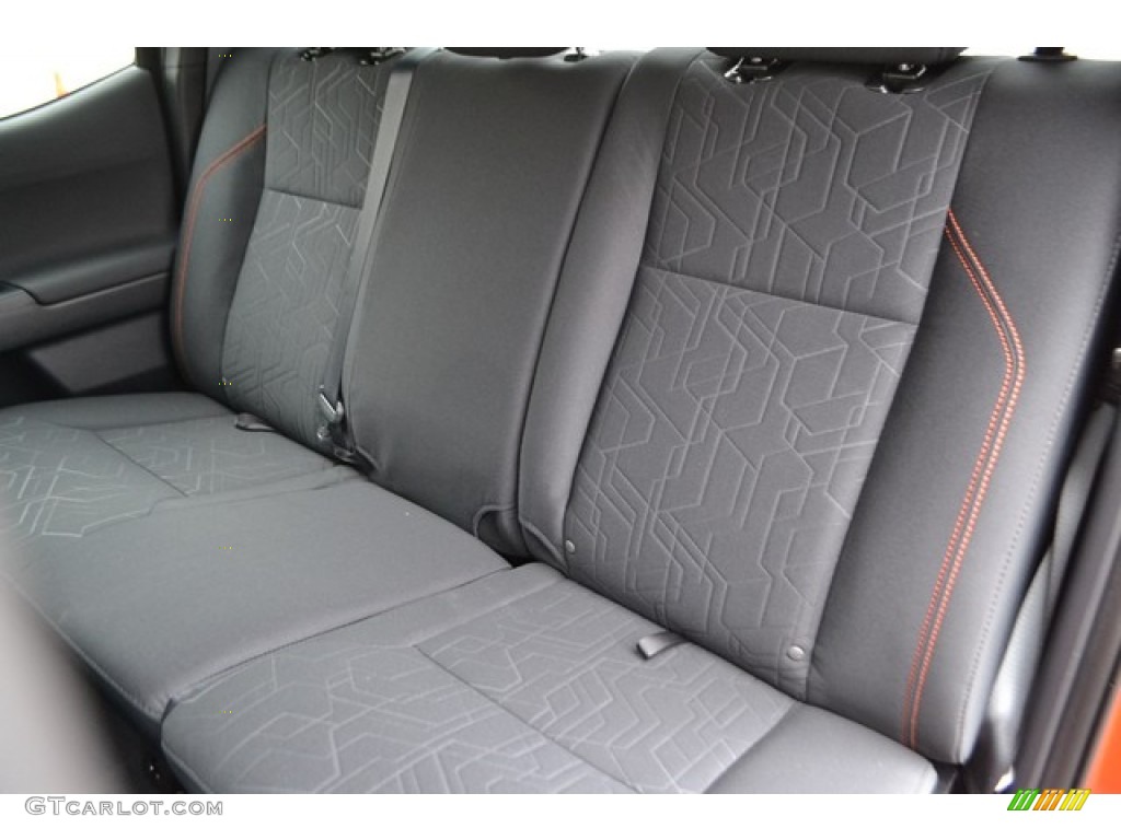 Black Interior 2016 Toyota Tacoma TRD Off-Road Double Cab 4x4 Photo #108120099