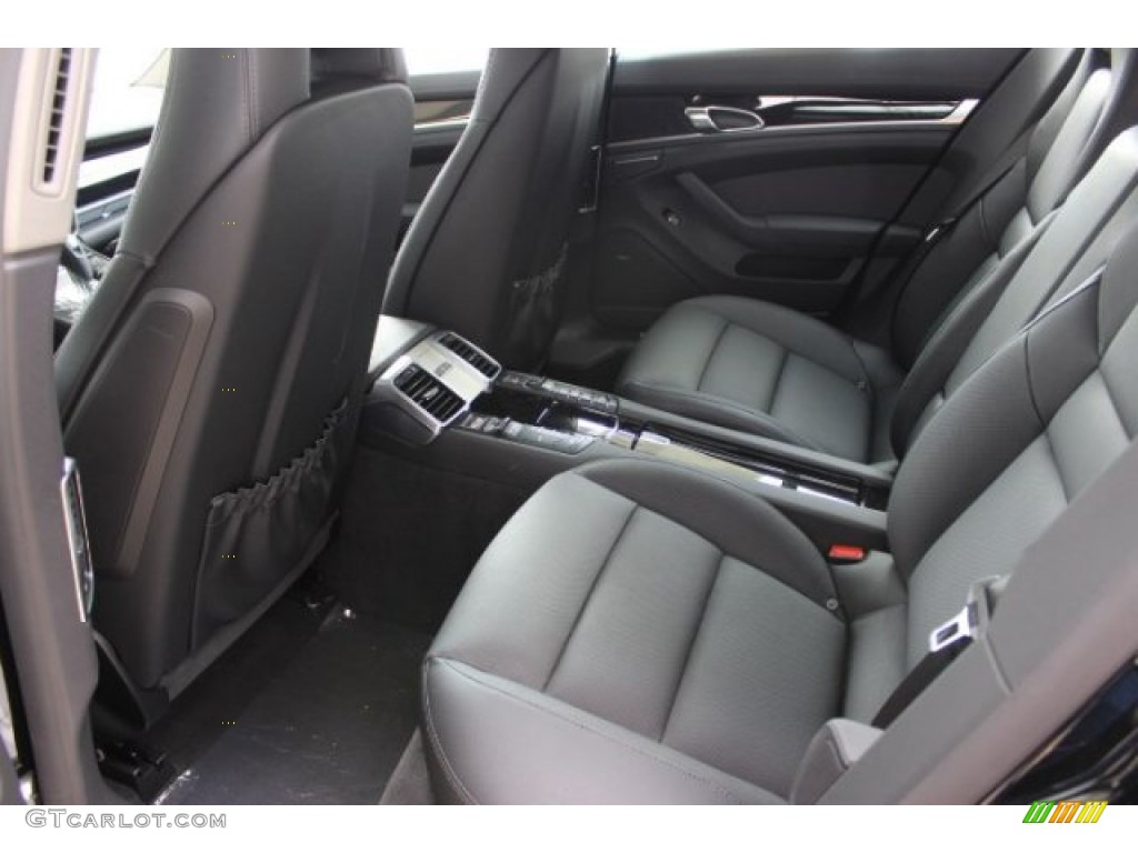 Black Interior 2016 Porsche Panamera Edition Photo #108120147