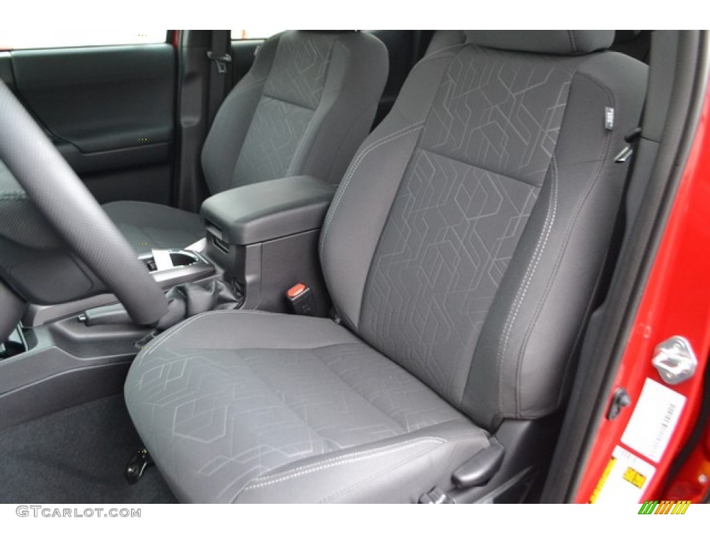 TRD Graphite Interior 2016 Toyota Tacoma TRD Sport Double Cab 4x4 Photo #108120582