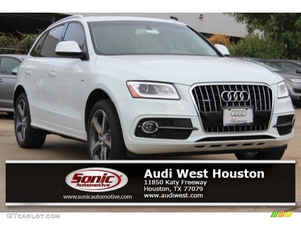 2016 Q5 3.0 TFSI Premium Plus quattro - Glacier White Metallic / Titanium Gray photo #1