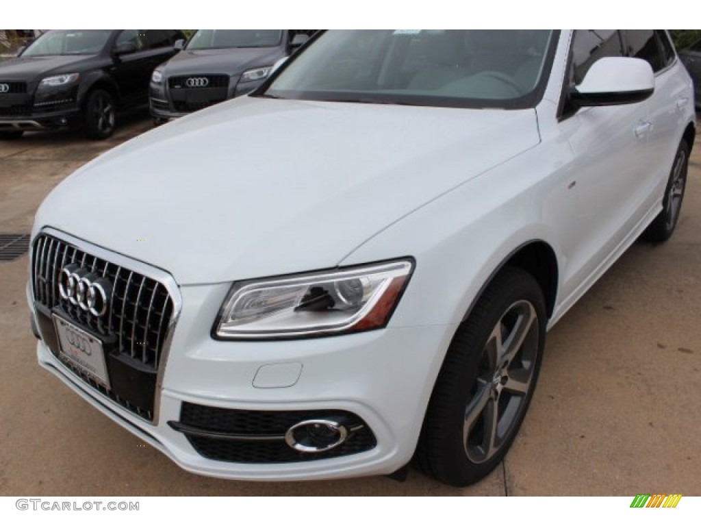 2016 Q5 3.0 TFSI Premium Plus quattro - Glacier White Metallic / Titanium Gray photo #3
