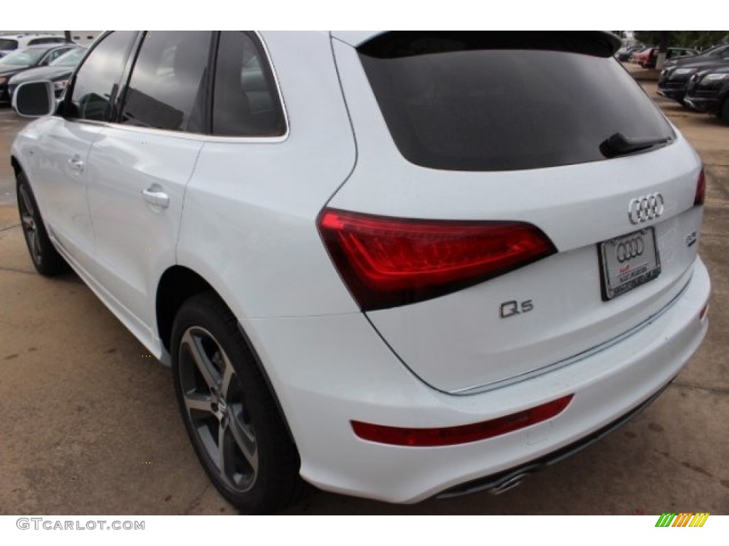 2016 Q5 3.0 TFSI Premium Plus quattro - Glacier White Metallic / Titanium Gray photo #6