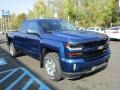 Front 3/4 View of 2016 Silverado 1500 LT Z71 Double Cab 4x4