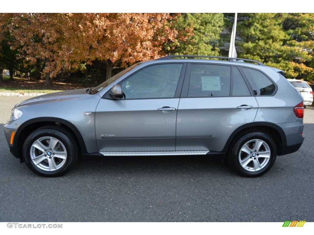 Space Gray Metallic 2012 BMW X5 xDrive35d Exterior Photo #108121206