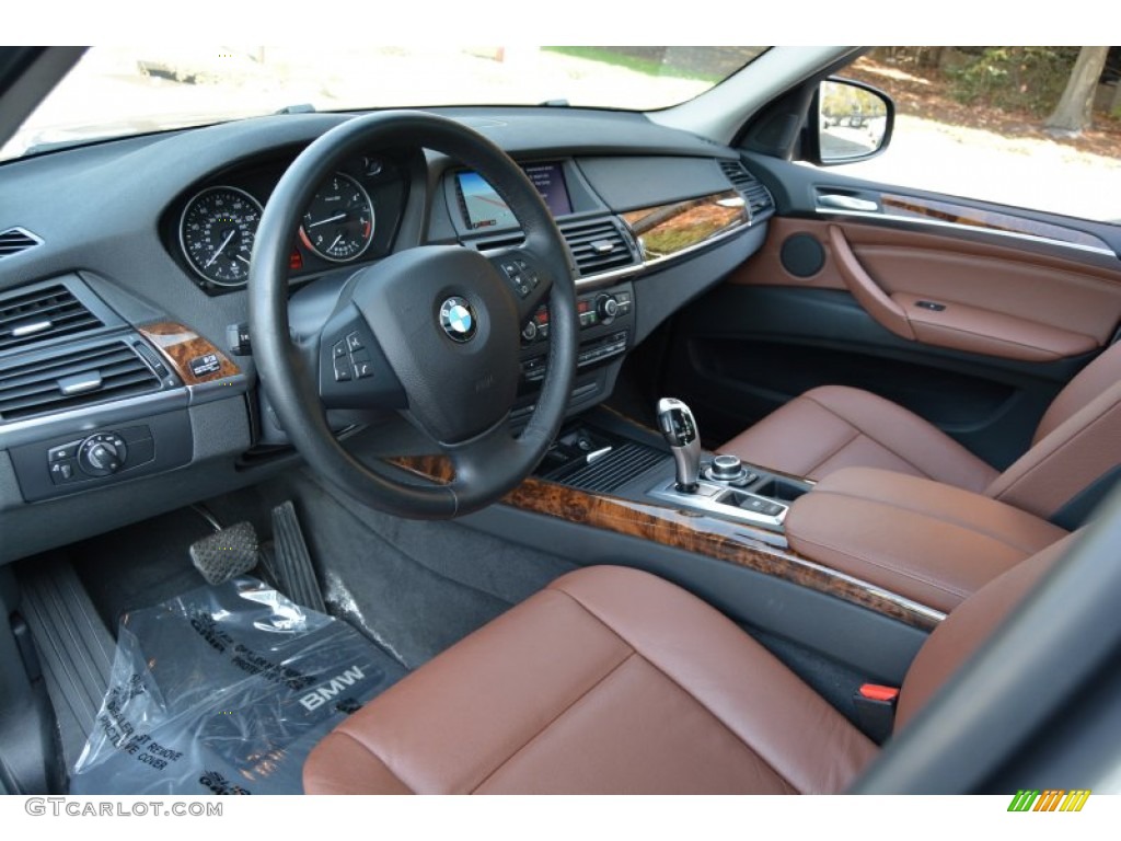 Cinnamon Brown Interior 2012 BMW X5 xDrive35d Photo #108121338