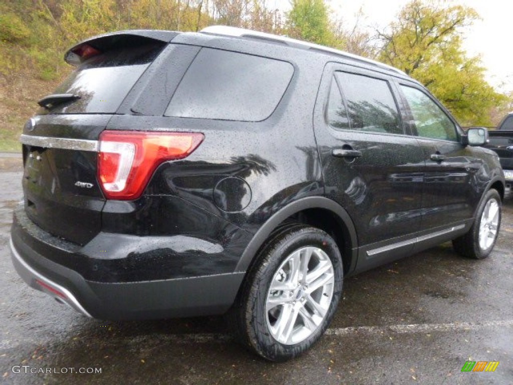 2016 Explorer XLT 4WD - Shadow Black / Medium Light Camel photo #2