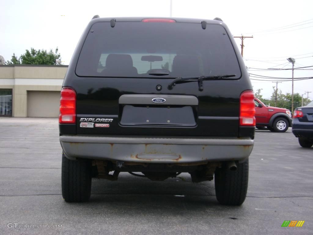 2001 Explorer Sport 4x4 - Black / Medium Prairie Tan photo #6
