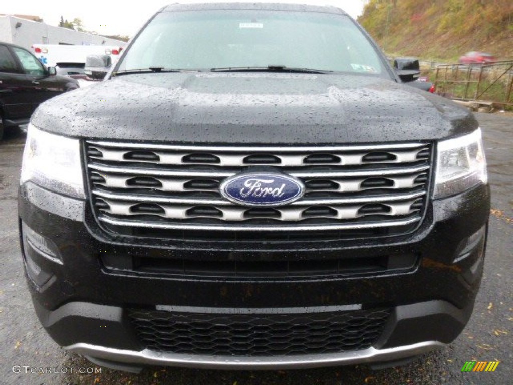 2016 Explorer XLT 4WD - Shadow Black / Medium Light Camel photo #6