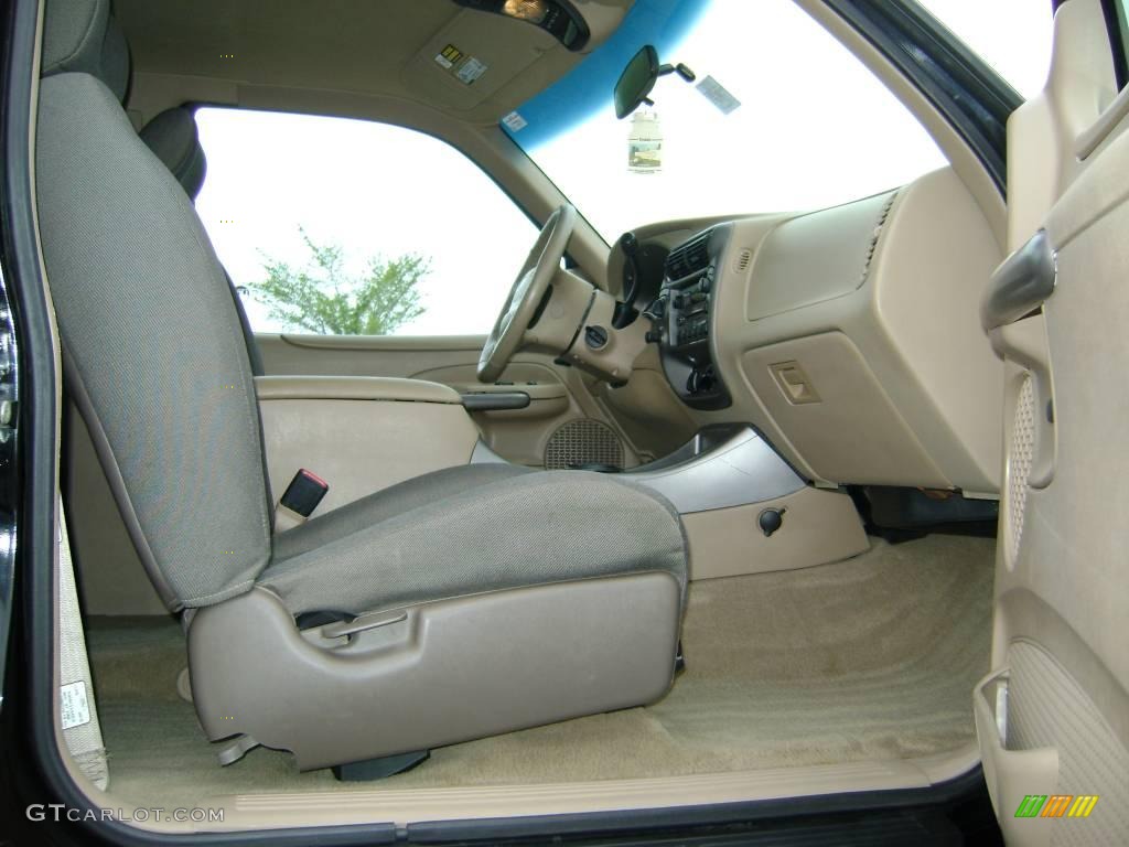 2001 Explorer Sport 4x4 - Black / Medium Prairie Tan photo #11