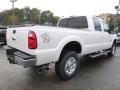 White Platinum Metallic - F350 Super Duty Lariat Crew Cab 4x4 Photo No. 2