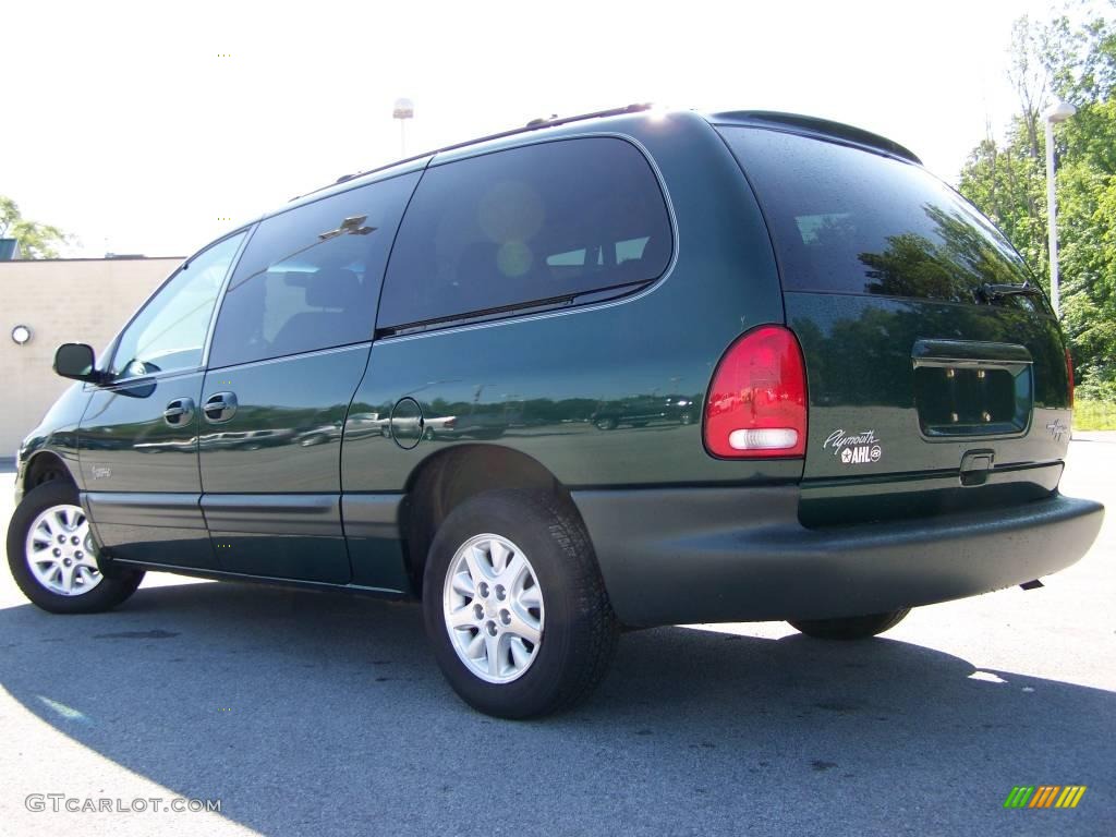 1999 Grand Voyager Expresso - Forest Green Pearl / Silver Fern photo #3
