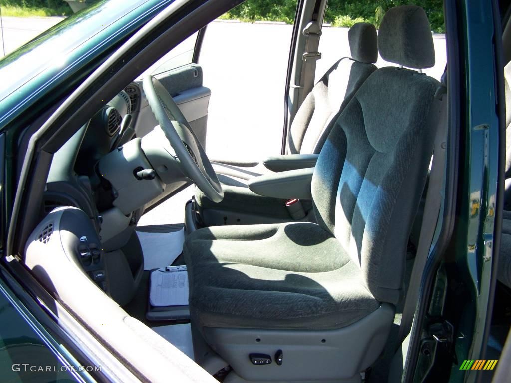 1999 Grand Voyager Expresso - Forest Green Pearl / Silver Fern photo #6