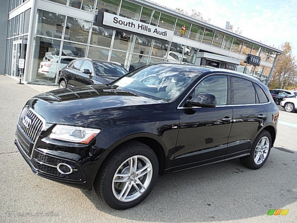 2016 Q5 3.0 TFSI Premium Plus quattro - Mythos Black Metallic / Black photo #1