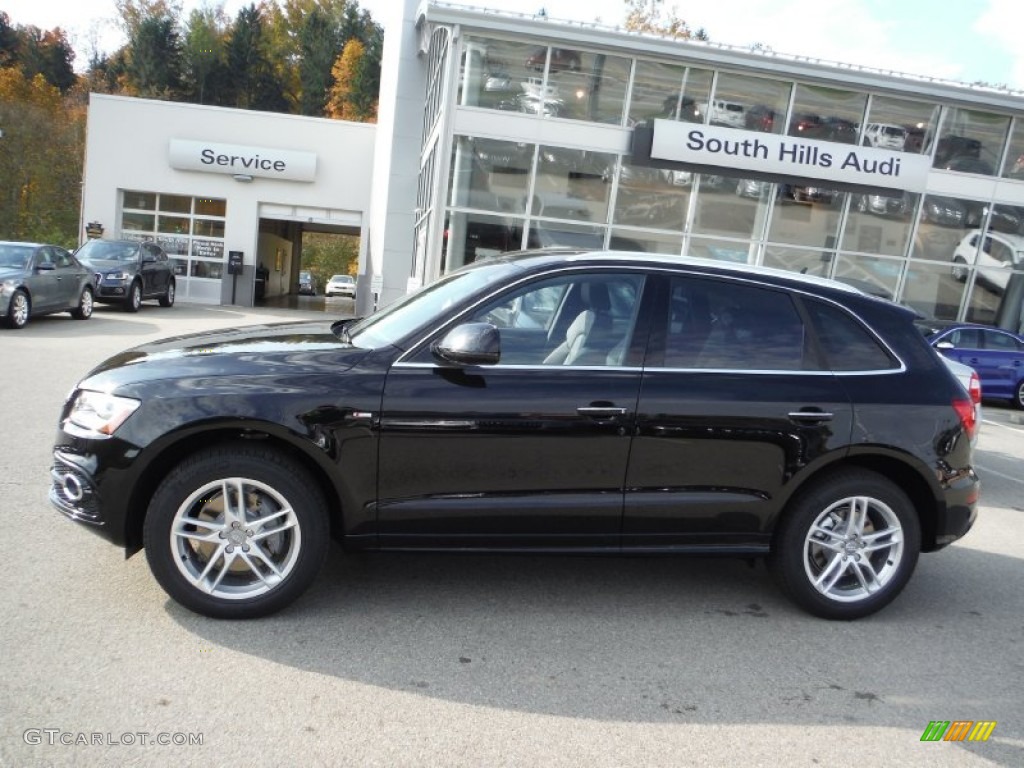 2016 Q5 3.0 TFSI Premium Plus quattro - Mythos Black Metallic / Black photo #2