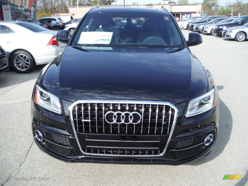2016 Q5 3.0 TFSI Premium Plus quattro - Mythos Black Metallic / Black photo #7