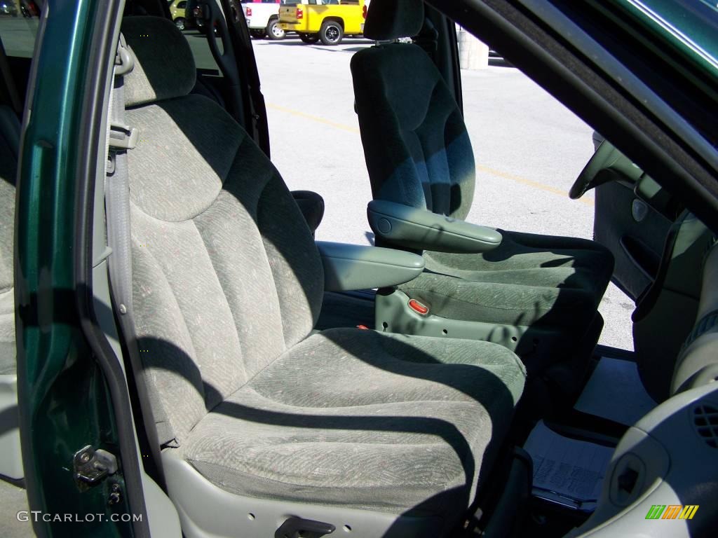 1999 Grand Voyager Expresso - Forest Green Pearl / Silver Fern photo #10