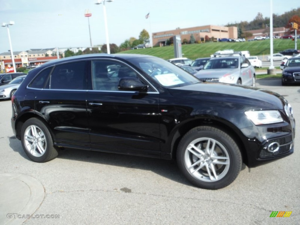 2016 Q5 3.0 TFSI Premium Plus quattro - Mythos Black Metallic / Black photo #9