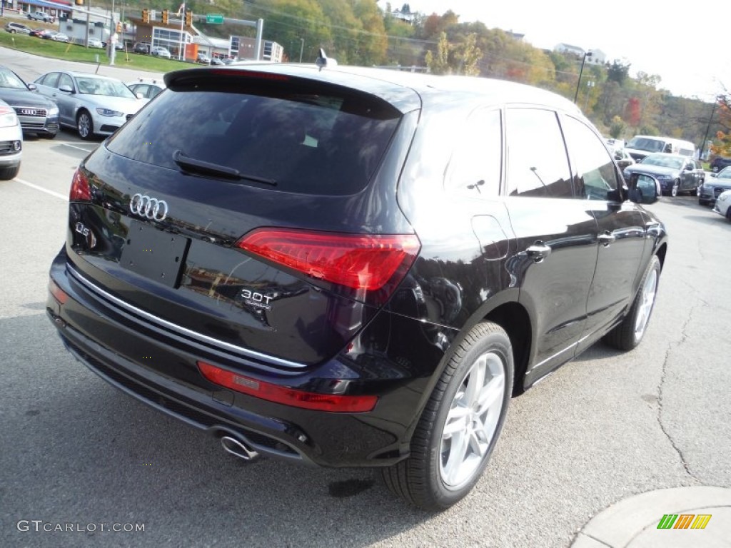 2016 Q5 3.0 TFSI Premium Plus quattro - Mythos Black Metallic / Black photo #12