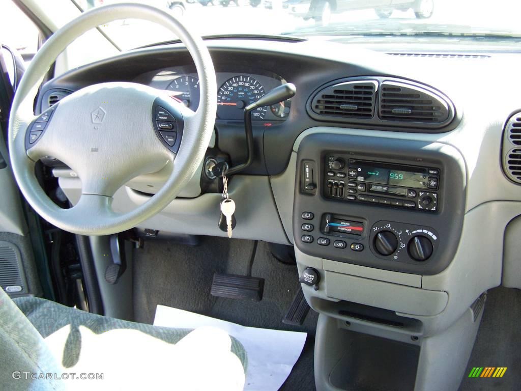 1999 Grand Voyager Expresso - Forest Green Pearl / Silver Fern photo #12
