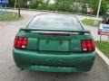 2001 Electric Green Metallic Ford Mustang V6 Coupe  photo #6