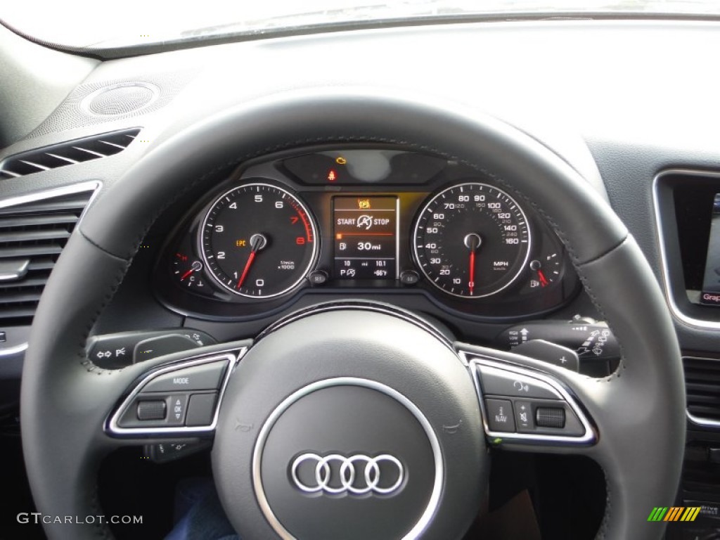 2016 Q5 3.0 TFSI Premium Plus quattro - Mythos Black Metallic / Black photo #29