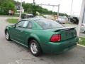 2001 Electric Green Metallic Ford Mustang V6 Coupe  photo #7