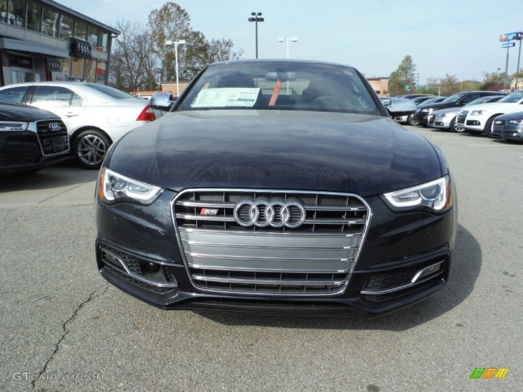 2016 S5 Premium Plus quattro Coupe - Moonlight Blue Metallic / Black photo #6