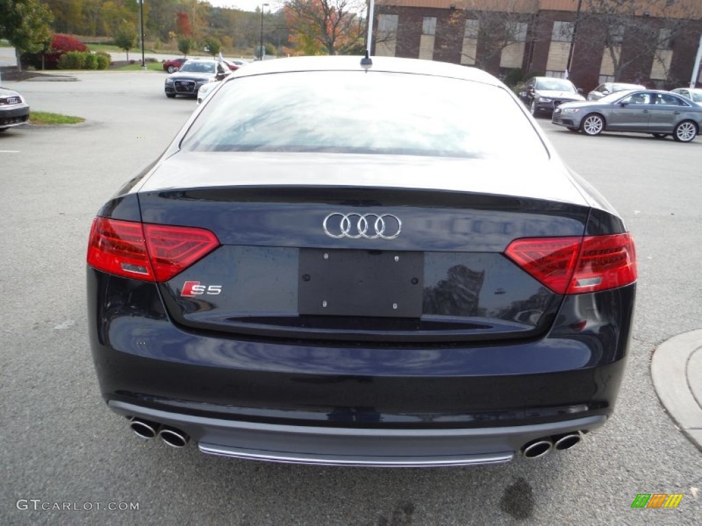2016 S5 Premium Plus quattro Coupe - Moonlight Blue Metallic / Black photo #11