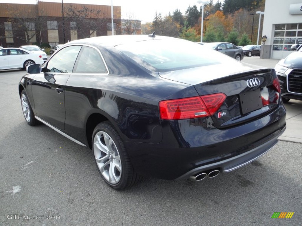 2016 S5 Premium Plus quattro Coupe - Moonlight Blue Metallic / Black photo #12