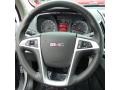 Jet Black 2016 GMC Terrain SLE AWD Steering Wheel