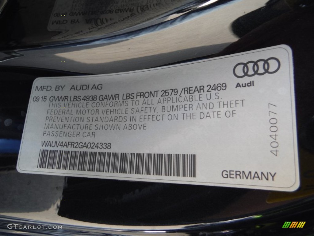 2016 S5 Premium Plus quattro Coupe - Moonlight Blue Metallic / Black photo #40