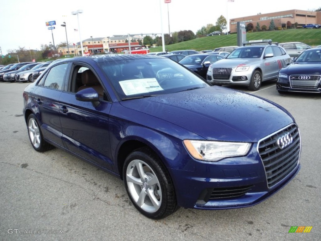 Scuba Blue Metallic 2016 Audi A3 2.0 Premium quattro Exterior Photo #108126726