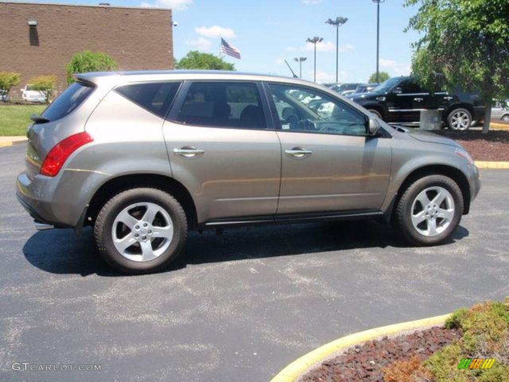 2003 Murano SL AWD - Luminous Gold Metallic / Charcoal photo #10