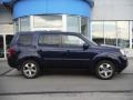 2013 Obsidian Blue Pearl Honda Pilot EX-L 4WD  photo #2