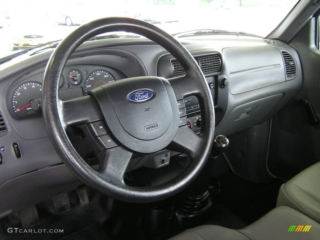 2006 Ranger XL Regular Cab - Oxford White / Medium Dark Flint photo #8