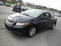 Crystal Black Pearl - Civic LX Coupe Photo No. 5