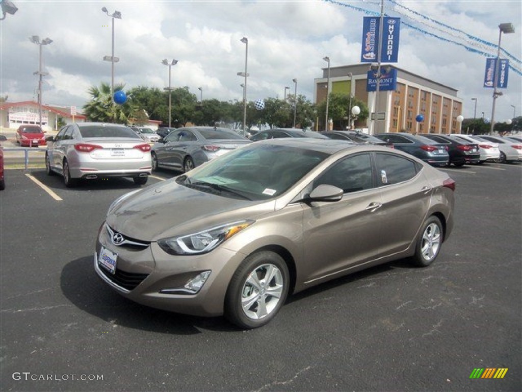 2016 Elantra Value Edition - Desert Bronze / Beige photo #5