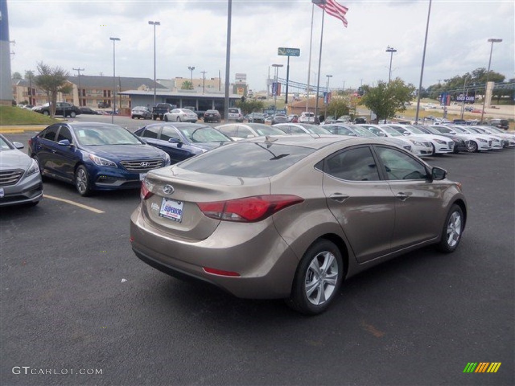 2016 Elantra Value Edition - Desert Bronze / Beige photo #10