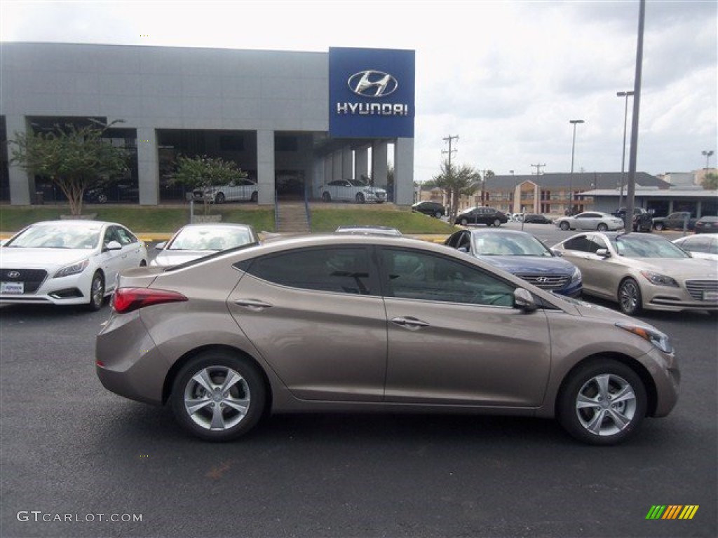 2016 Elantra Value Edition - Desert Bronze / Beige photo #11