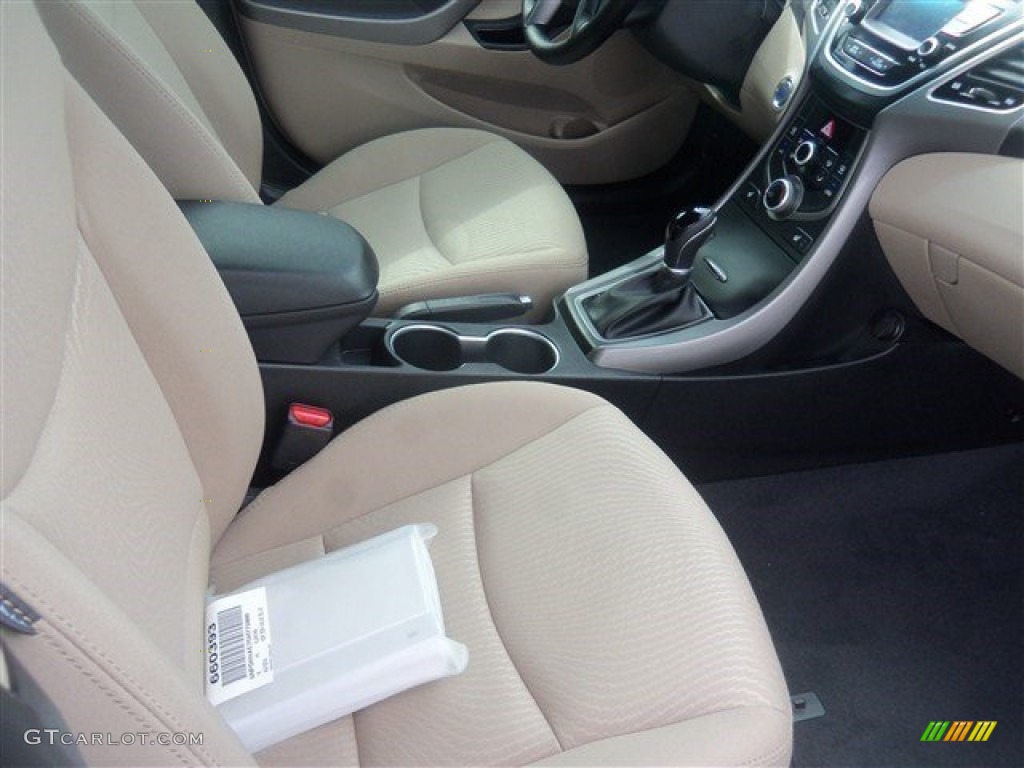2016 Elantra Value Edition - Desert Bronze / Beige photo #13