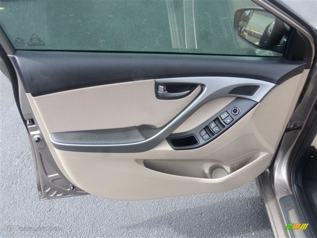 2016 Elantra Value Edition - Desert Bronze / Beige photo #19