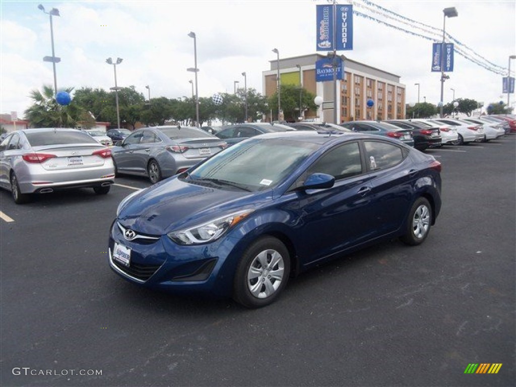 2016 Elantra SE - Blue / Gray photo #5