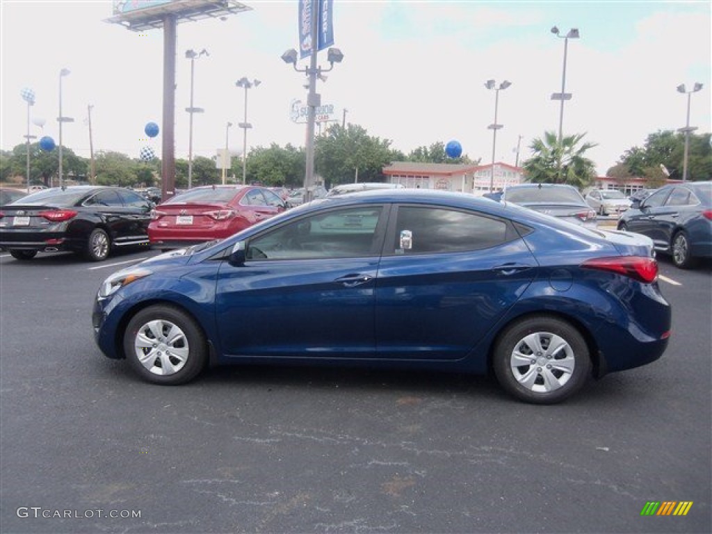 2016 Elantra SE - Blue / Gray photo #7
