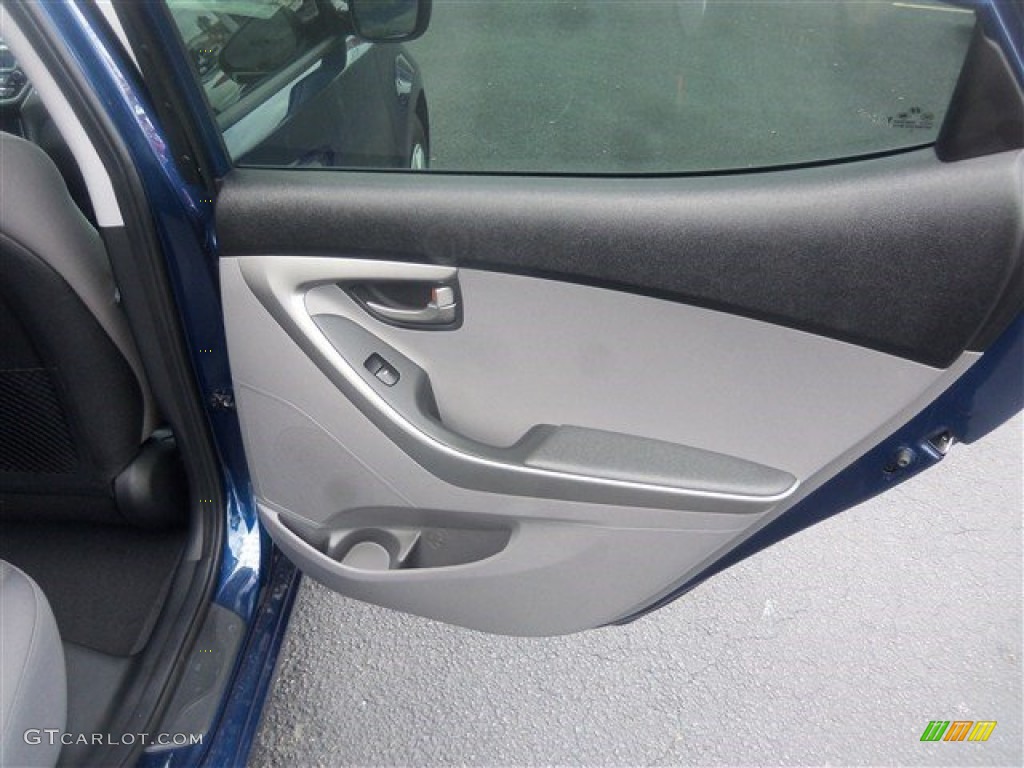 2016 Elantra SE - Blue / Gray photo #14