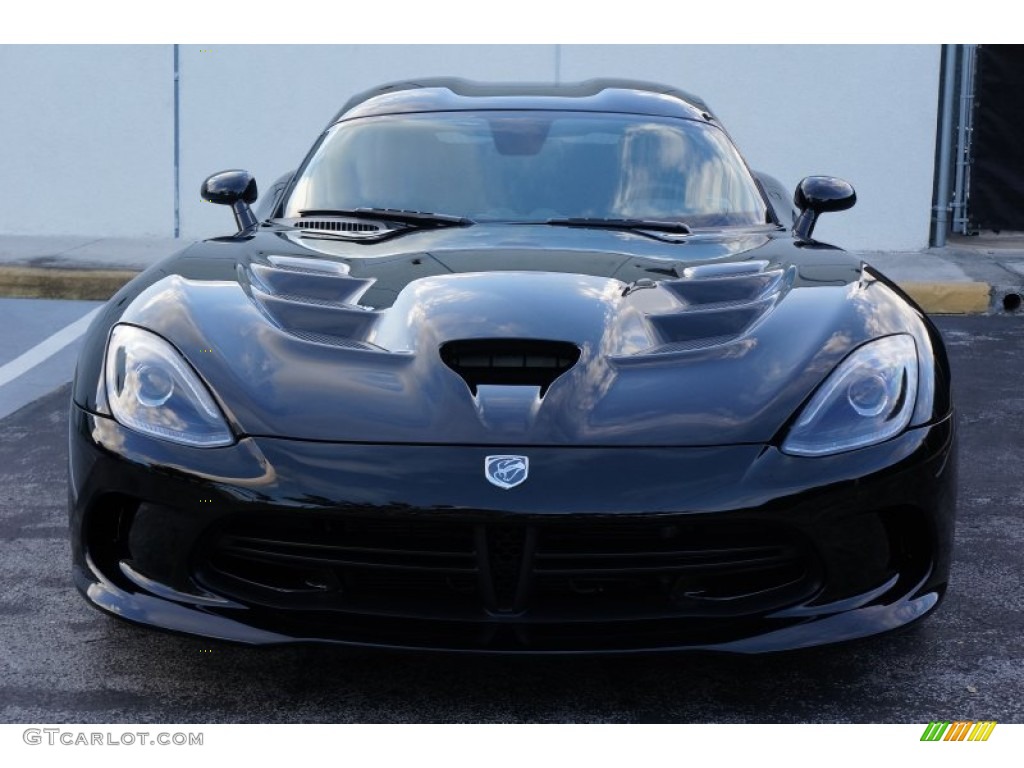 Venom Black 2015 Dodge SRT Viper Coupe Exterior Photo #108135225