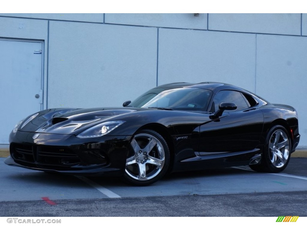 Venom Black 2015 Dodge SRT Viper Coupe Exterior Photo #108135402