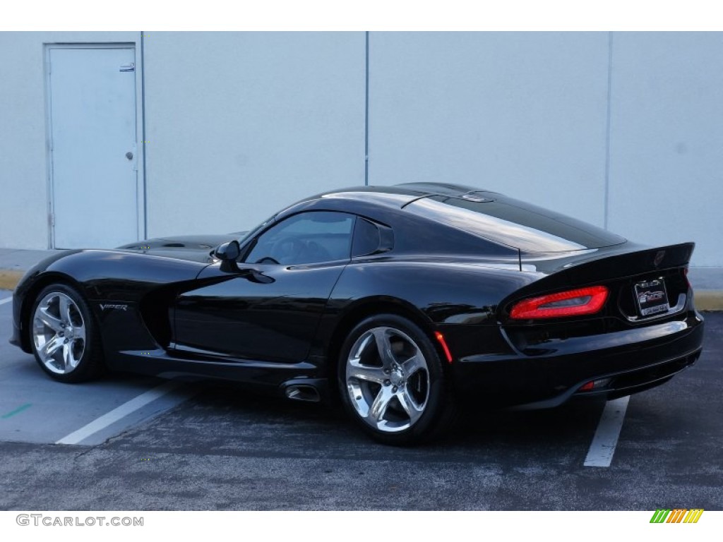 2015 SRT Viper Coupe - Venom Black / Black photo #35