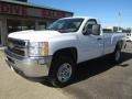 2011 Summit White Chevrolet Silverado 2500HD Regular Cab 4x4  photo #1