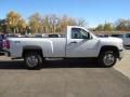 Summit White - Silverado 2500HD Regular Cab 4x4 Photo No. 10